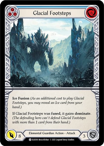 Glacial Footsteps (Blue), Tales of Aria ELE018