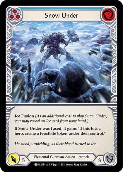 Snow Under (Blue), Tales of Aria ELE024