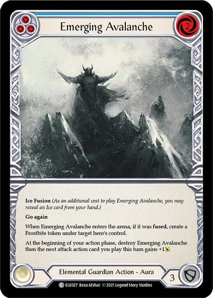 Emerging Avalanche (Blue), Tales of Aria ELE027