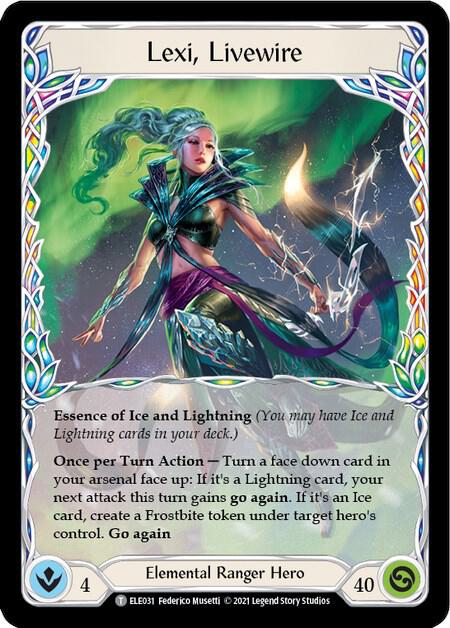 Lexi, Livewire // Rosetta Thorn, Tales of Aria ELE031 // ELE222