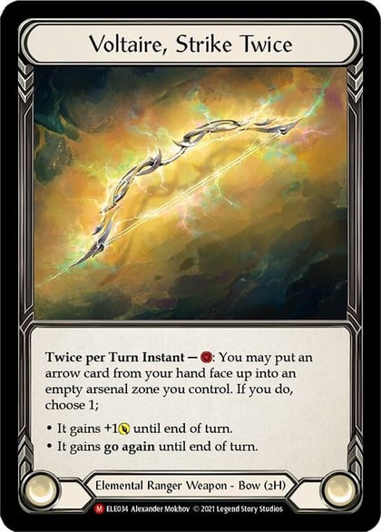 Voltaire, Strike Twice, Tales of Aria ELE034