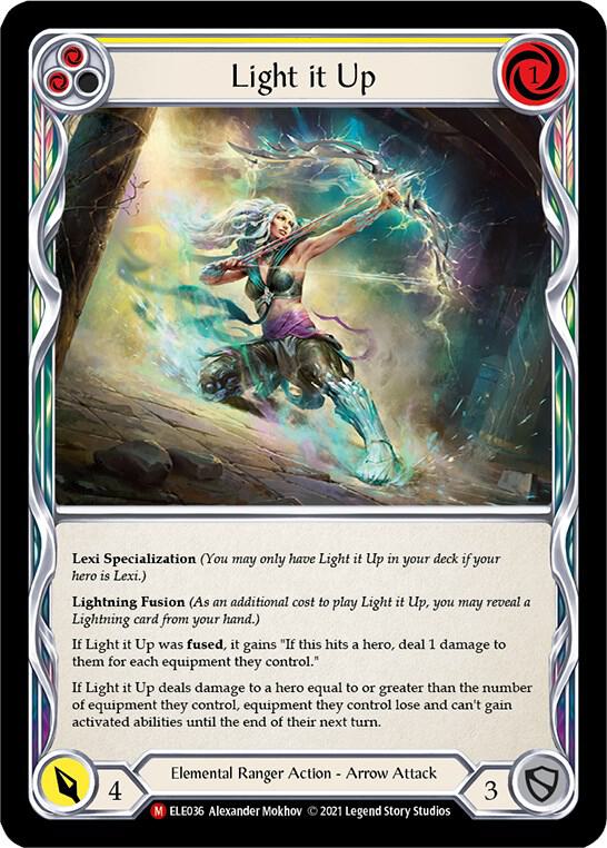 Light it Up, Tales of Aria ELE036