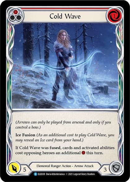 Cold Wave (Red), Tales of Aria ELE038