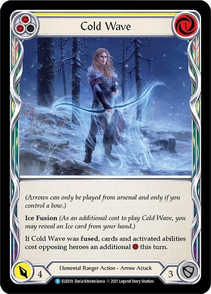 Cold Wave (Yellow), Tales of Aria ELE039