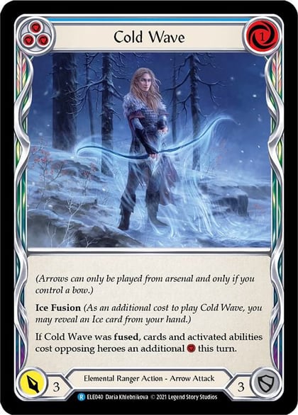 Cold Wave (Blue), Tales of Aria ELE040