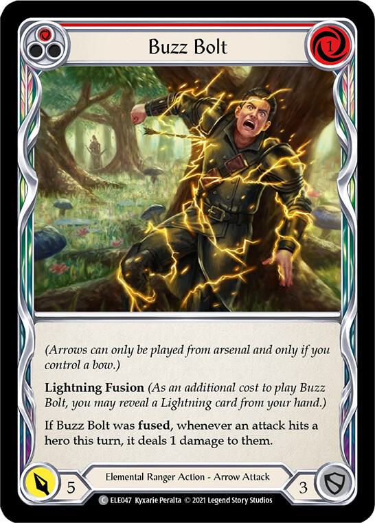 Buzz Bolt (Red), Tales of Aria ELE047