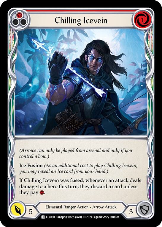 Chilling Icevein (Red), Tales of Aria ELE050