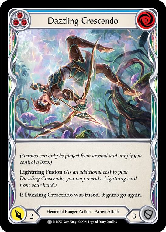 Dazzling Crescendo (Blue), Tales of Aria ELE055