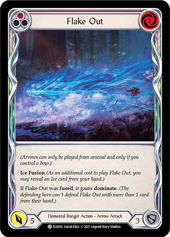 Flake Out (Red), Tales of Aria ELE056