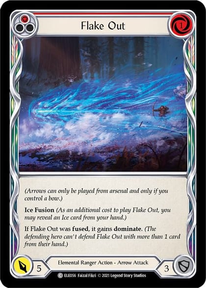 Flake Out (Red), Tales of Aria ELE056