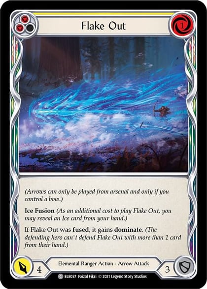 Flake Out (Yellow), Tales of Aria ELE057