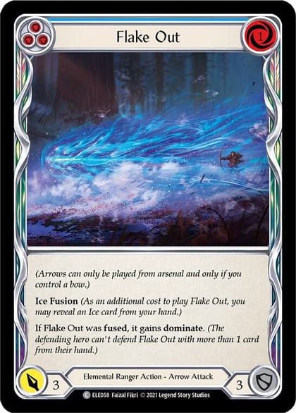 Flake Out (Blue), Tales of Aria ELE058
