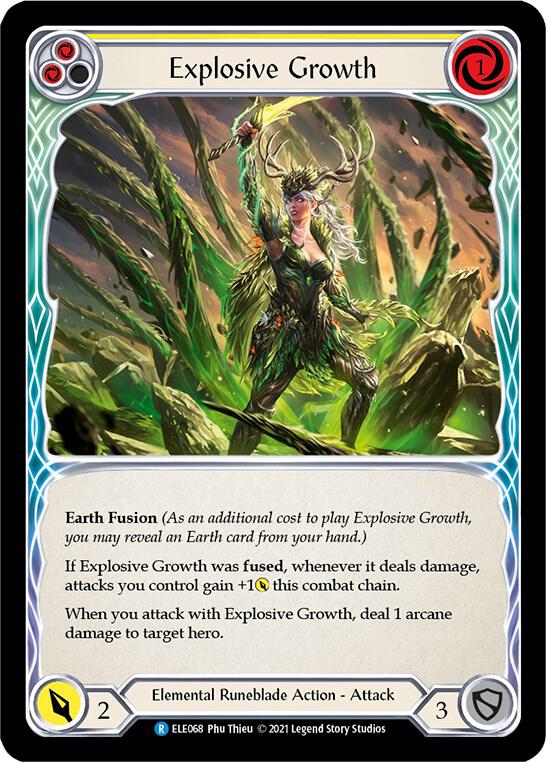 Explosive Growth (Yellow), Tales of Aria ELE068