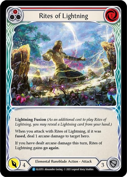 Rites of Lightning (Red), Tales of Aria ELE070