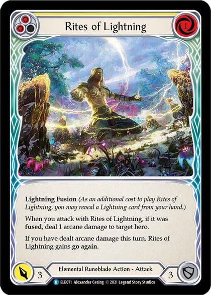 Rites of Lightning (Yellow), Tales of Aria ELE071