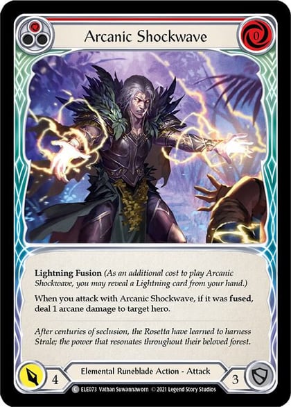 Arcanic Shockwave (Red), Tales of Aria ELE073