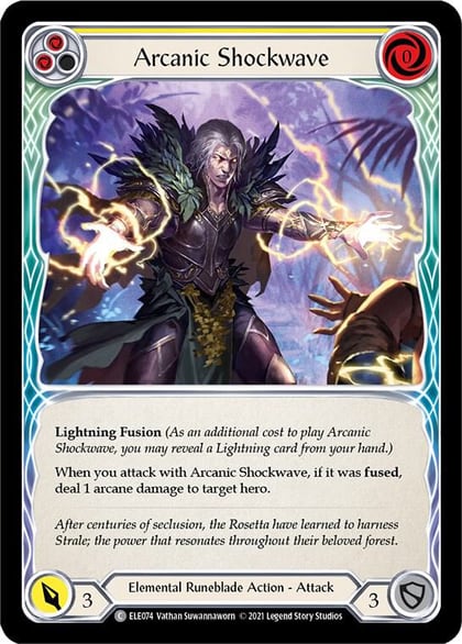 Arcanic Shockwave (Yellow), Tales of Aria ELE074