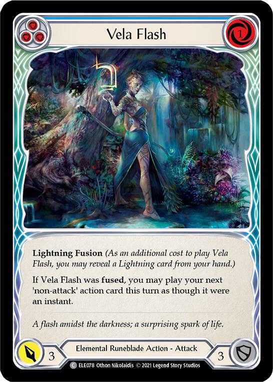 Vela Flash (Blue), Tales of Aria ELE078