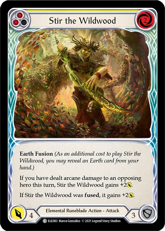 Stir the Wildwood (Yellow), Tales of Aria ELE083
