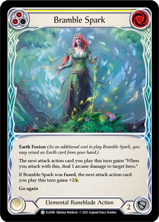 Bramble Spark (Yellow), Tales of Aria ELE086