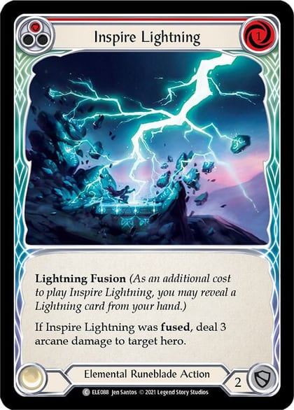 Inspire Lightning (Red), Tales of Aria ELE088