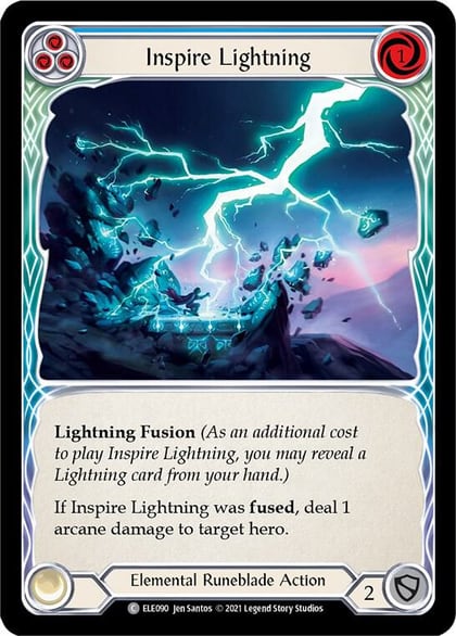 Inspire Lightning (Blue), Tales of Aria ELE090