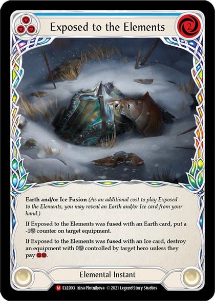Exposed to the Elements, Tales of Aria ELE093