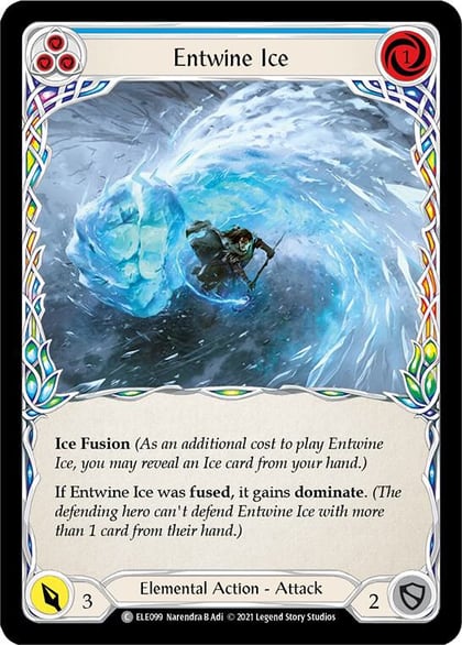 Entwine Ice (Blue), Tales of Aria ELE099