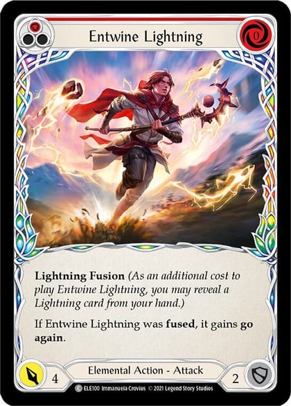 Entwine Lightning (Red), Tales of Aria ELE100