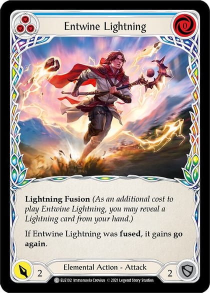 Entwine Lightning (Blue), Tales of Aria ELE102