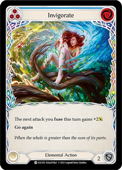 Invigorate (Blue), Tales of Aria ELE105