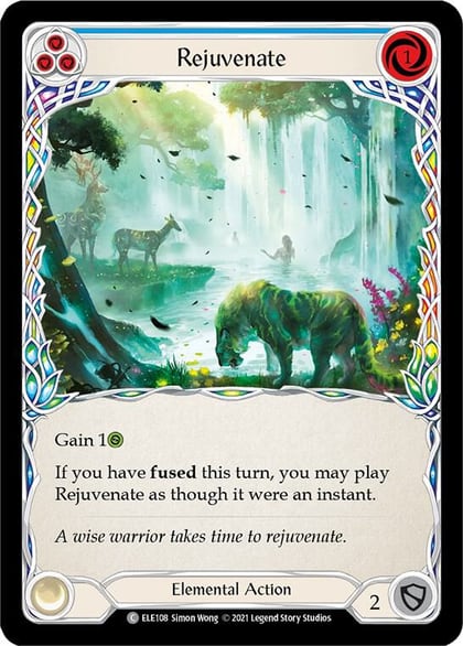 Rejuvenate (Blue), Tales of Aria ELE108