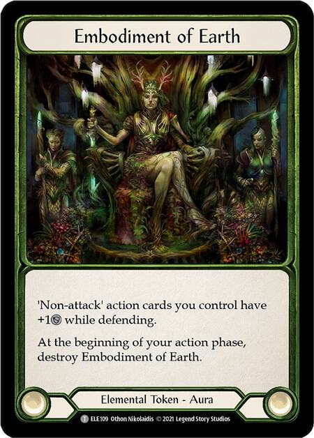 Embodiment of Earth // Embodiment of Lightning, Tales of Aria ELE109 // ELE110