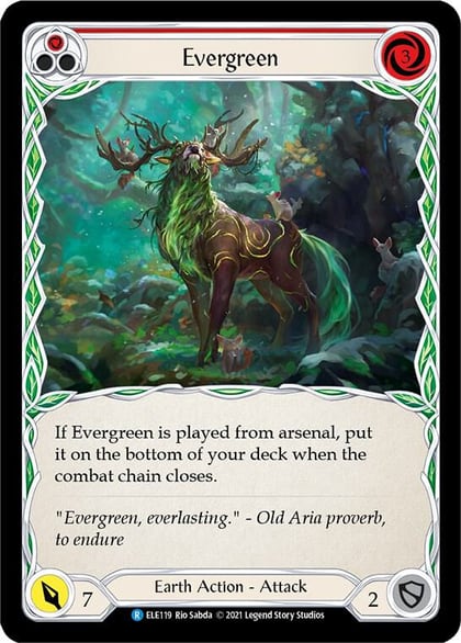 Evergreen (Red), Tales of Aria ELE119