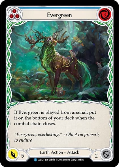 Evergreen (Blue), Tales of Aria ELE121