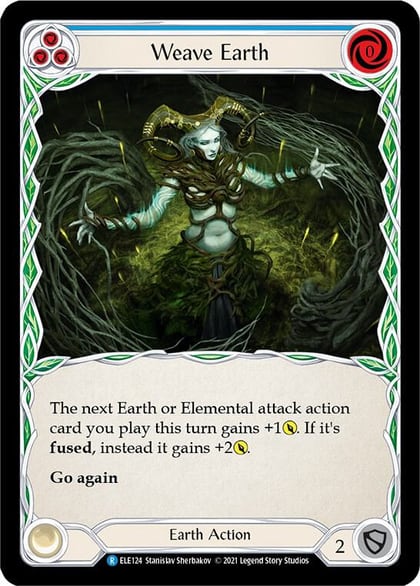 Weave Earth (Blue), Tales of Aria ELE124