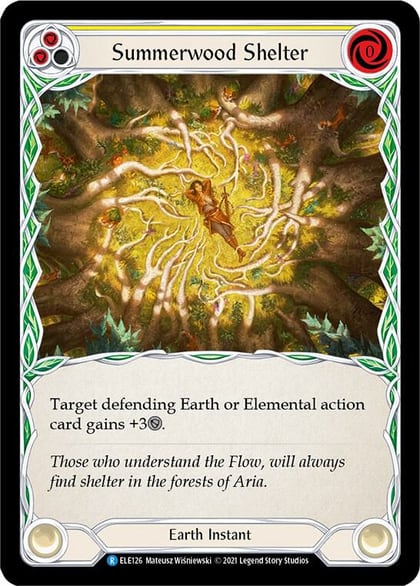 Summerwood Shelter (Yellow), Tales of Aria ELE126