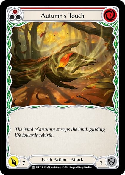 Autumn's Touch (Red), Tales of Aria ELE128