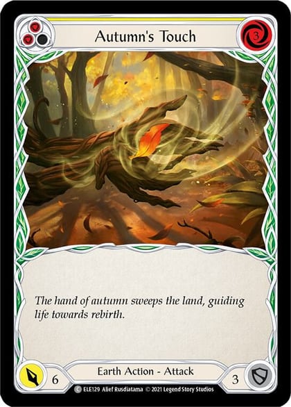 Autumn's Touch (Yellow), Tales of Aria ELE129