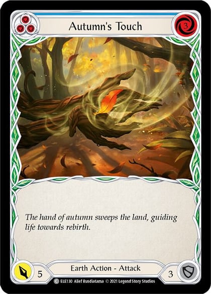 Autumn's Touch (Blue), Tales of Aria ELE130