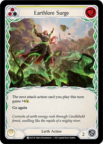 Earthlore Surge (Yellow), Tales of Aria ELE138