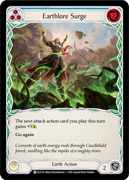 Earthlore Surge (Blue), Tales of Aria ELE139