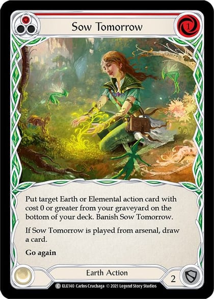 Sow Tomorrow (Red), Tales of Aria ELE140