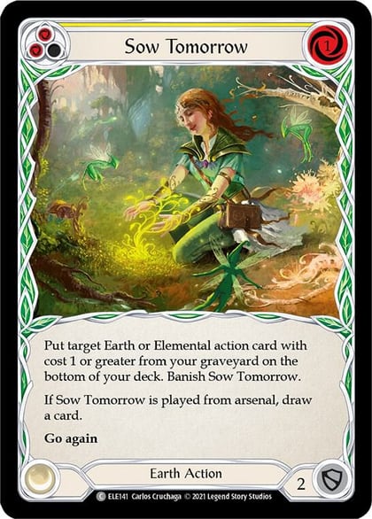 Sow Tomorrow (Yellow), Tales of Aria ELE141