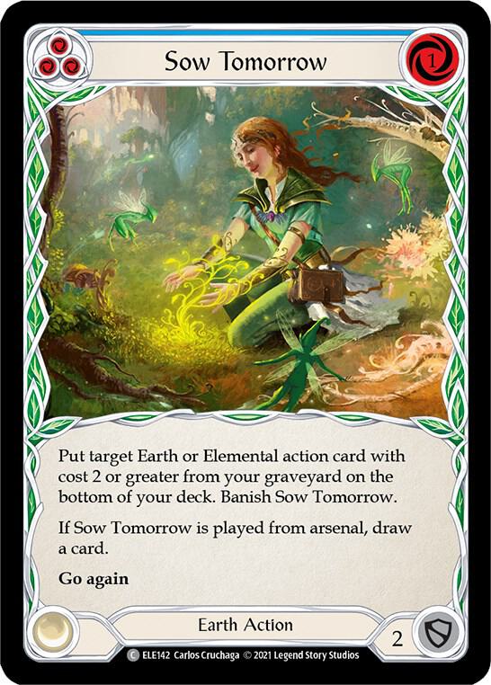 Sow Tomorrow (Blue), Tales of Aria ELE142