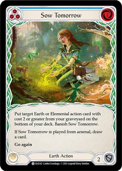 Sow Tomorrow (Blue), Tales of Aria ELE142