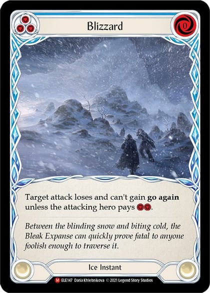 Blizzard, Tales of Aria ELE147