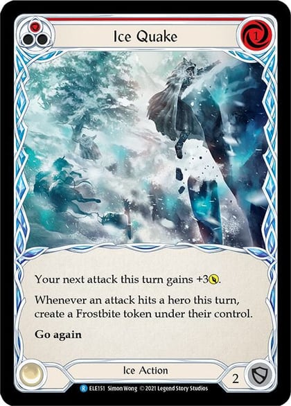 Ice Quake (Red), Tales of Aria ELE151