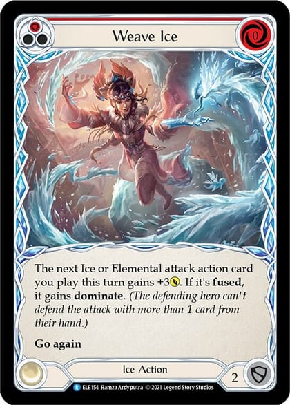 Weave Ice (Red), Tales of Aria ELE154