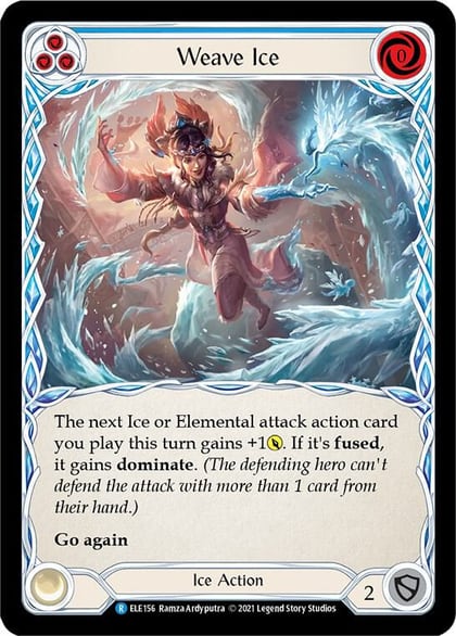 Weave Ice (Blue), Tales of Aria ELE156